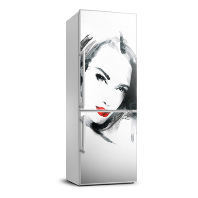 Nálepka fototapeta lednička Portrét ženy