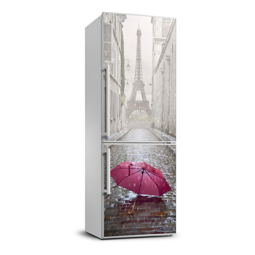 Tapeta na ledničku nálepka Deštník Francie