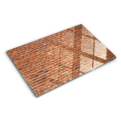 Krájecí prkénko skleněné Cihlová zeď