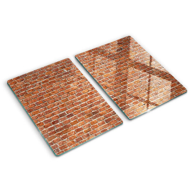 Krájecí prkénko skleněné Cihlová zeď