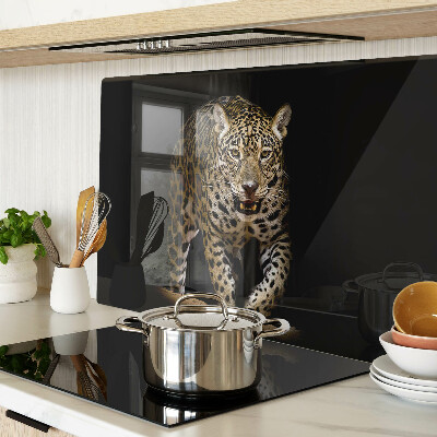 Krájecí prkénko skleněné Leopard v pohybu