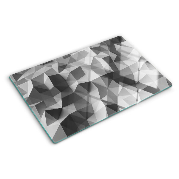 Skleněná krájecí deska Abstraktní geometrický vzor
