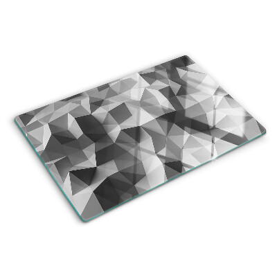 Skleněná krájecí deska Abstraktní geometrický vzor