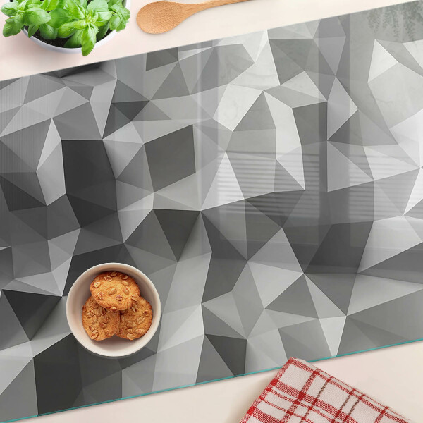 Skleněná krájecí deska Abstraktní geometrický vzor