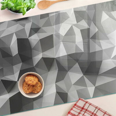 Skleněná krájecí deska Abstraktní geometrický vzor