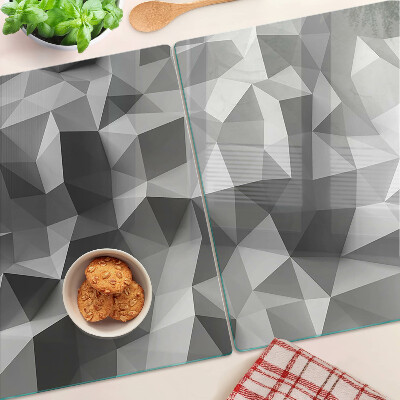 Skleněná krájecí deska Abstraktní geometrický vzor