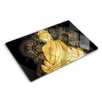 Skleněná krájecí deska Buddha v meditaci
