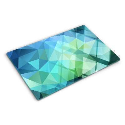 Skleněné krájecí prkénko Geometrický abstraktní vzor