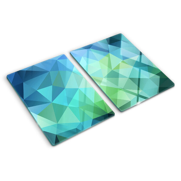 Skleněné krájecí prkénko Geometrický abstraktní vzor