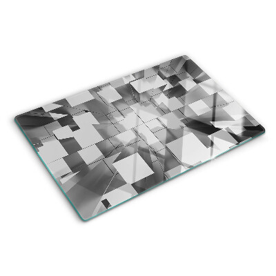 Krájecí prkénko skleněné Abstraktní geometrické tvary