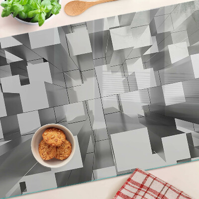 Krájecí prkénko skleněné Abstraktní geometrické tvary