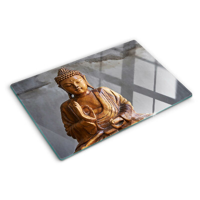 Skleněné krájecí prkénko Buddha v meditaci