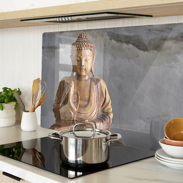 Skleněné krájecí prkénko Buddha v meditaci