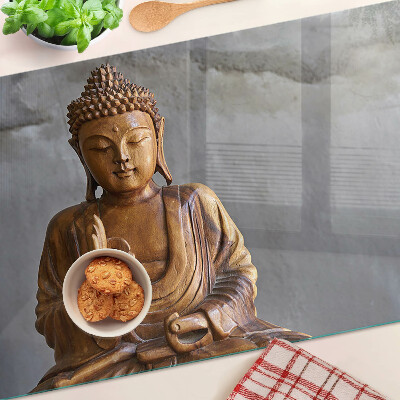 Skleněné krájecí prkénko Buddha v meditaci