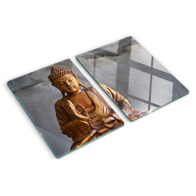 Skleněné krájecí prkénko Buddha v meditaci
