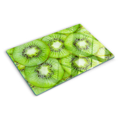 Skleněné krájecí prkénko Plátky kiwi