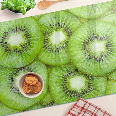 Skleněné krájecí prkénko Plátky kiwi