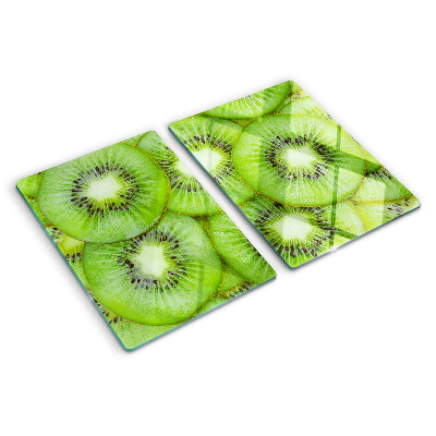 Skleněné krájecí prkénko Plátky kiwi