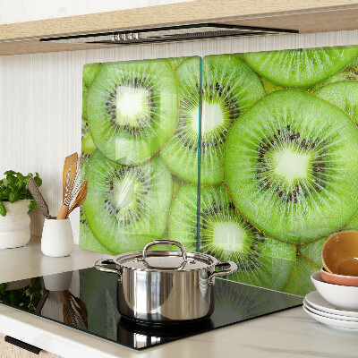 Skleněné krájecí prkénko Plátky kiwi