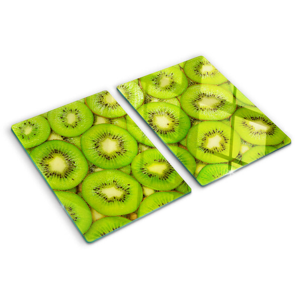 Skleněné krájecí prkénko Plátky kiwi