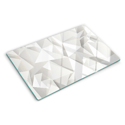 Skleněné krájecí prkénko Motiv geometrických tvarů