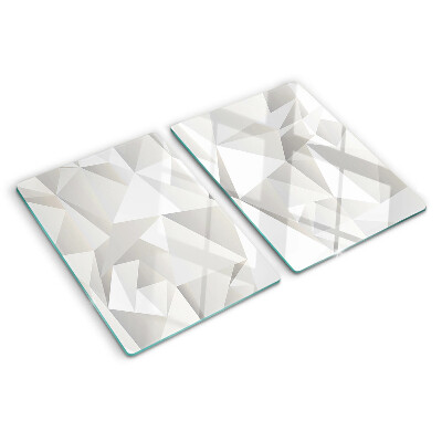 Skleněné krájecí prkénko Motiv geometrických tvarů