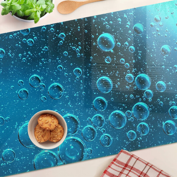Skleněné krájecí prkénko Bublinky ve vodě