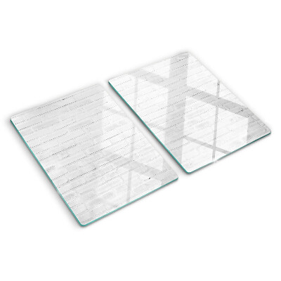 Skleněné krájecí prkénko Cihlová zeď v minimalistickém stylu