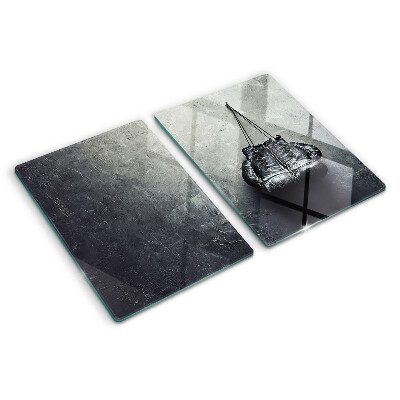 Skleněné krájecí prkénko Křeslo v minimalistickém interiéru