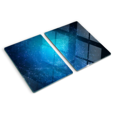 Krájecí prkénko skleněné Motiv geometrických čar a bodů