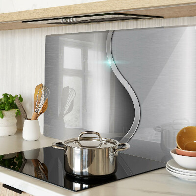 Skleněná krájecí deska Moderní design s vlnou