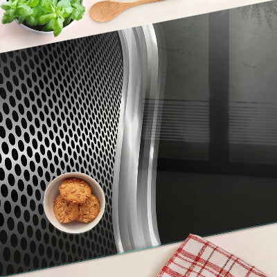 Skleněná krájecí deska Futuristický vzor s vlnami