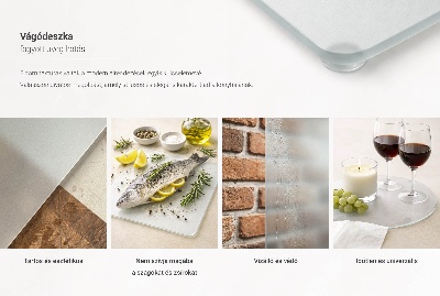 Skleněná krájecí deska