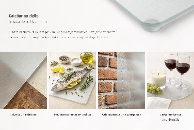 Skleněná krájecí deska