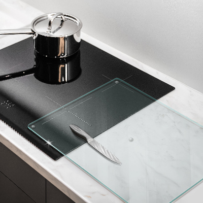 Skleněná obdélníková krájecí deska 