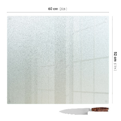 Skleněná krájecí deska 