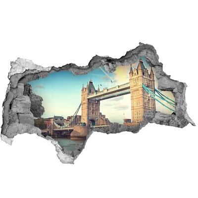 Fototapeta díra na zeď Tower Bridge v Londýně