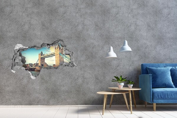 Fototapeta díra na zeď Tower Bridge v Londýně