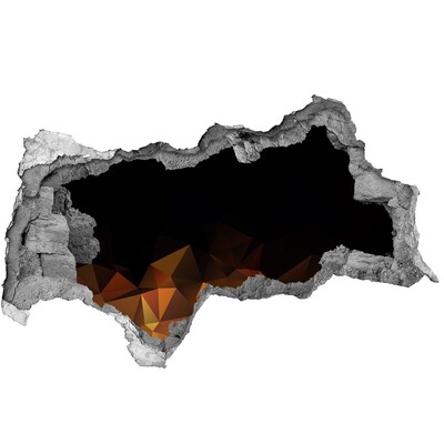 Díra 3D foto tapeta nálepka Vnitřek sopky