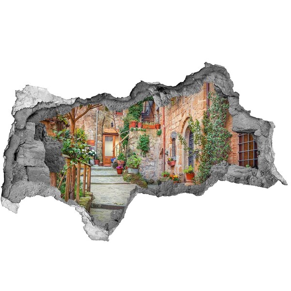 Fototapeta díra na zeď Okouzlující město v Toskánsku