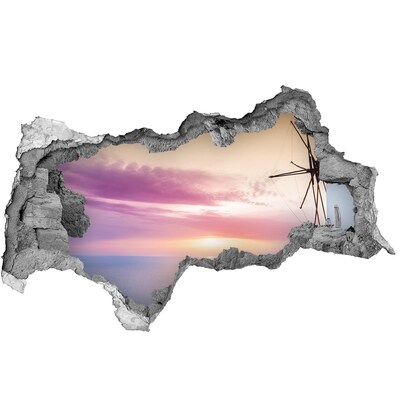 Samolepící nálepka Pohled na řecký ostrov