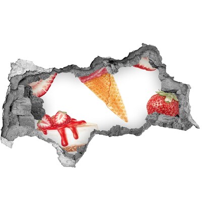 Samolepící nálepka beton Sladké radosti léta