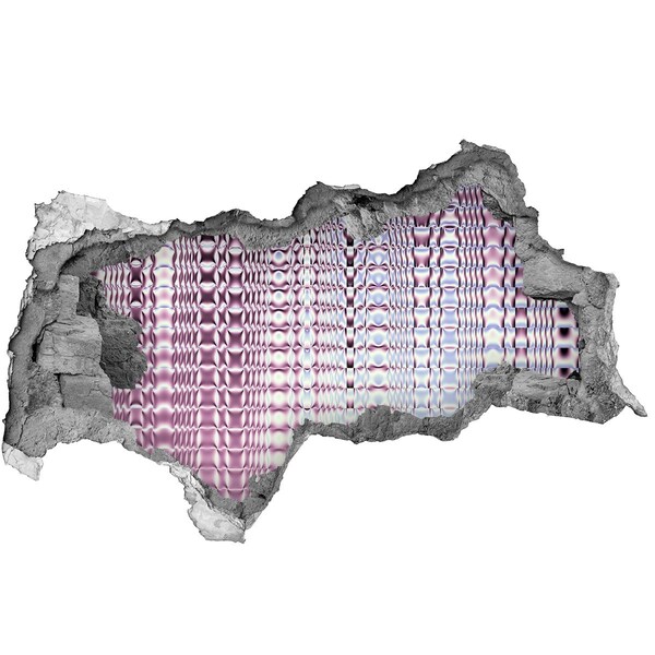 Díra 3D foto tapeta nálepka Fraktální grafika