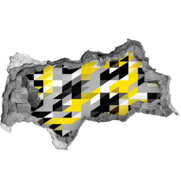 Díra 3D foto tapeta nálepka Abstraktní díra ve zdi