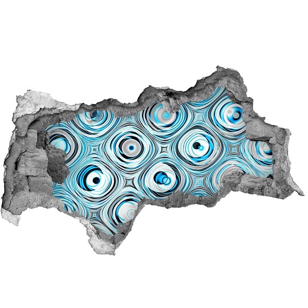 Fototapeta díra na zeď Vodní víry v betonu