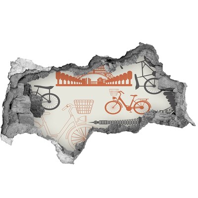 Fototapeta díra na zeď Paříž v detailu