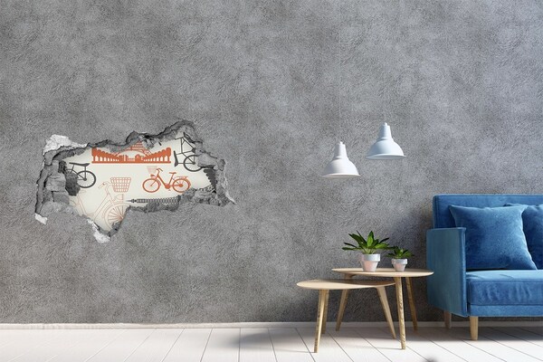 Fototapeta díra na zeď Paříž v detailu