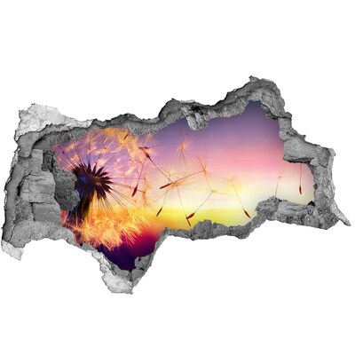 Fototapeta nálepka na zeď Květinové sny při západu slunce