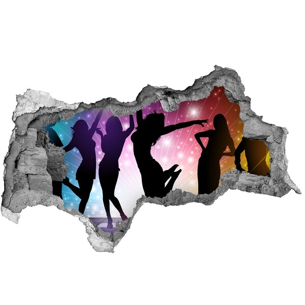 Fototapeta díra na zeď Tanec v záři reflektorů