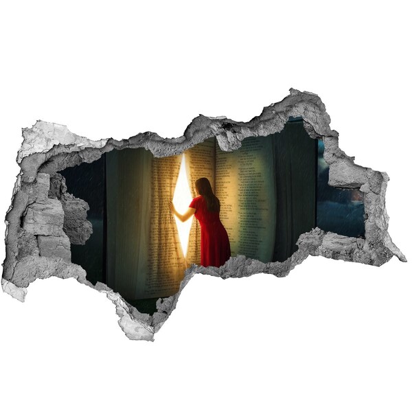 Fototapeta díra na zeď Díra v realitě